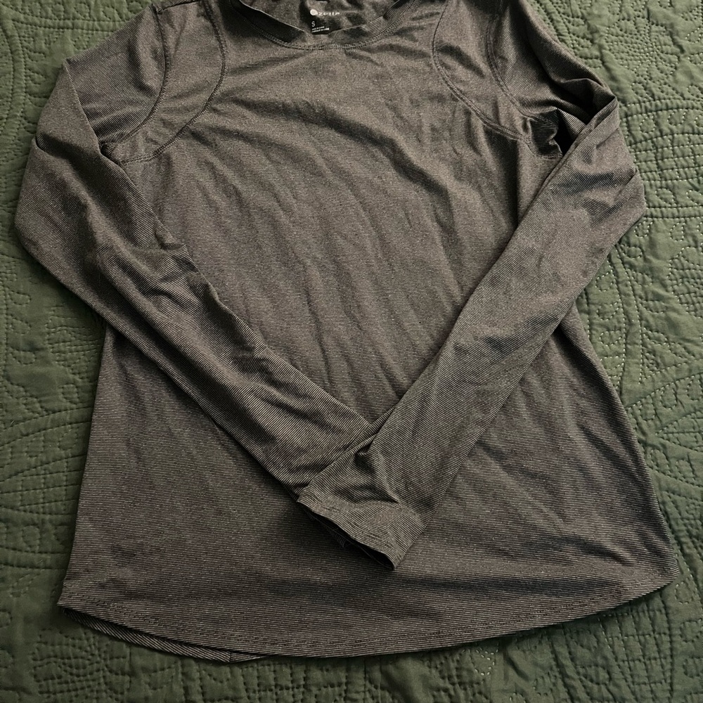 Zella Gray Long Sleeve Tee